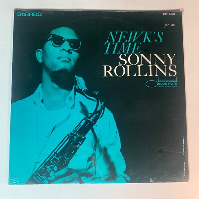 SEALED SONNY ROLLINS NEWK'S TIME c.1971-77 Blue Note BST 84001 LP