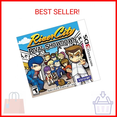 River City: Rival Showdown (Limited Riki Keychain Edition) - Nintendo 3DS
