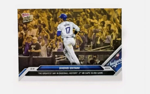 2024 Topps Now #ODB38 Shohei Ohtani Dodgers