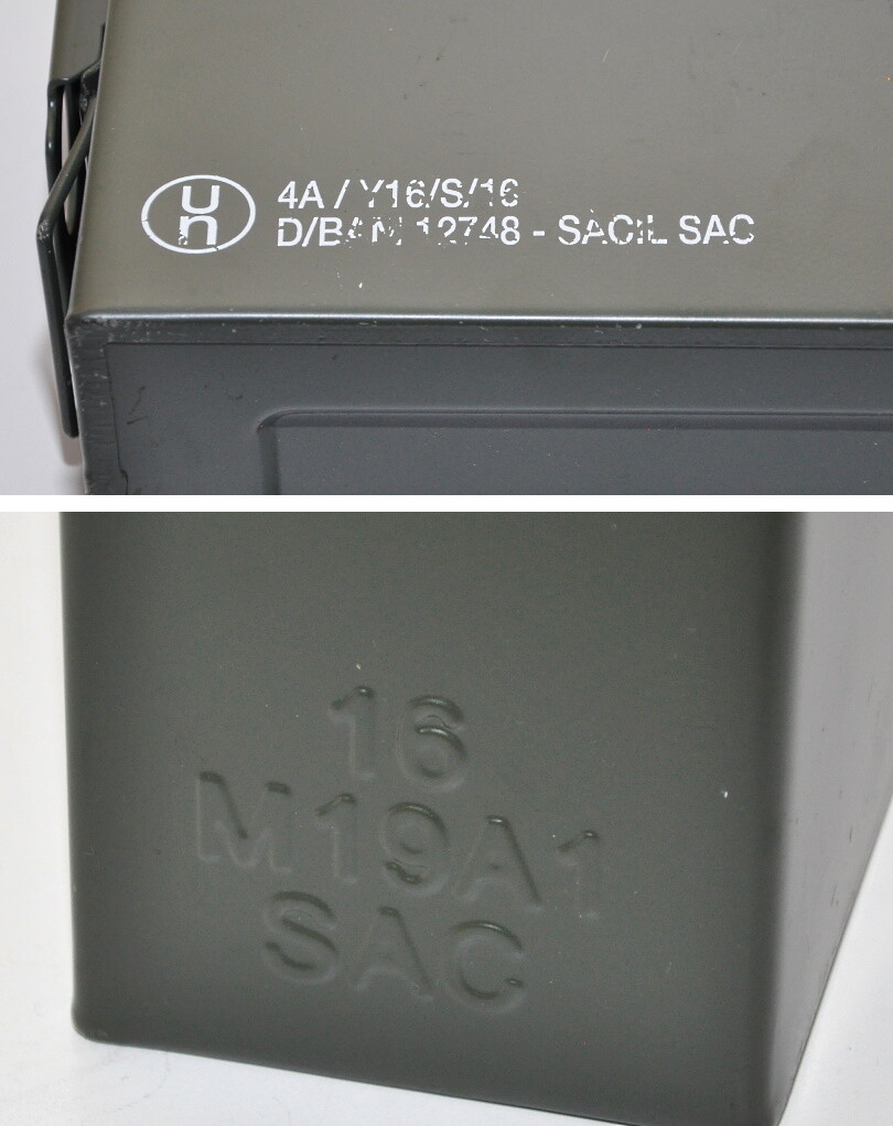 Cassetta militare porta munizioni Ammo Can 16 M19A1 Sac Sacil