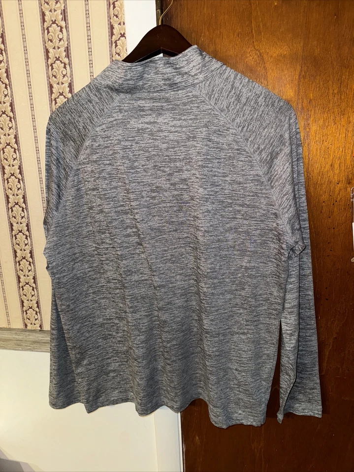 Top pulóver Majestic de los Washington Nationals media cremallera para hombre talla XL Foto 2 de 4