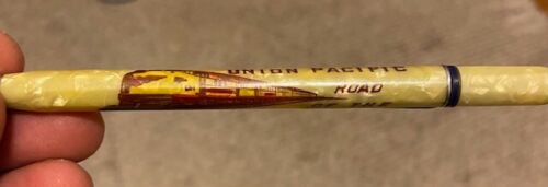 Vintage 1930's UNION PACIFIC RAILROAD Mech Pencil "ROAD OF THE STREAMLINERS" - Picture 2 of 10