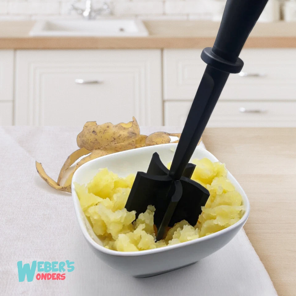 Weber's Wonders MultiFunctional Nylon Meat Chopper Potato Masher Smasher Cooking - Image 3 of 4