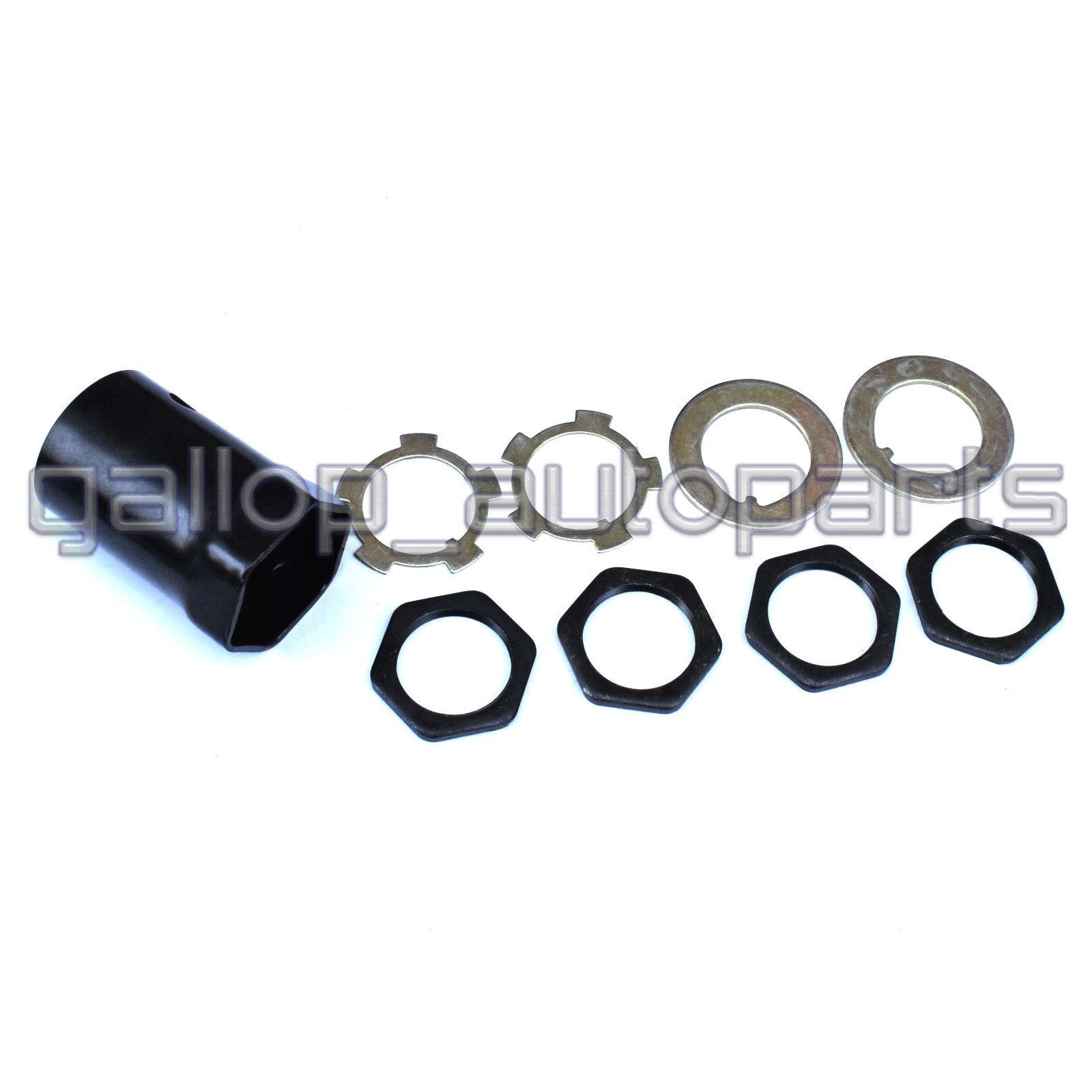 Front Bearing Axle 54mm 1/2" Drive Socket Wheel Hub Nuts for Nissan GQ