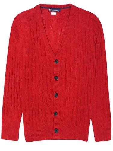 CABLE KNIT CARDIGAN CHRISTMAS 