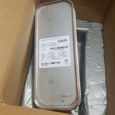 GEA HEAT EXCHANGERS INC GBM200H, 10 PLATE HEAT EXCHANGER COPPER BRAZED SS PLATE