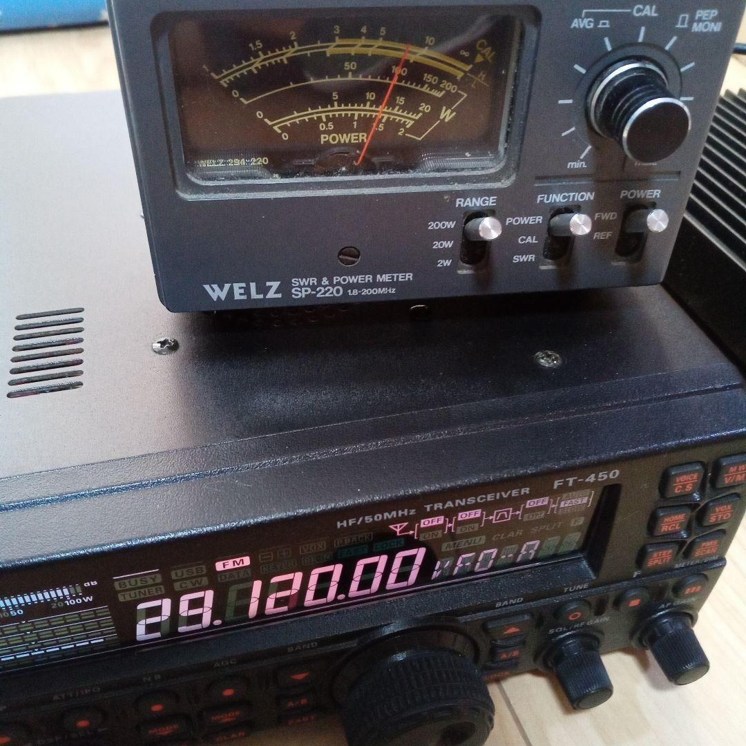 YAESU FT-450DM 動作品 FT-450DM Yaesu (HF+6m) HF⁄50MHz オールモード 新