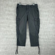 Eddie Bauer Womens Size T6 cargo crop pants 0461