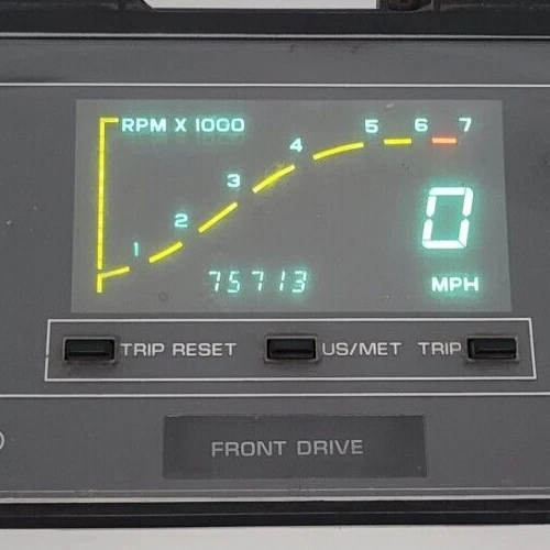 1991 CHRYSLER NEW YORKER PAINEL DE INSTRUMENTOS USADO P#26D43649S01 - Imagem 2 de 4