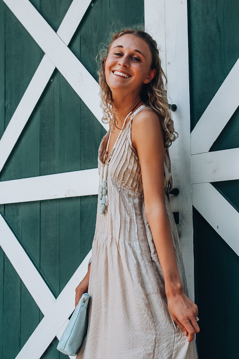 Free People Frankie Pintuck Maxi Dress Size M $148