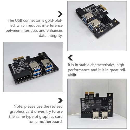 PCI-E-Erweiterungskarte PCI-Express-Riser Pcie Kabel Verlängerung - Bild 11 von 12