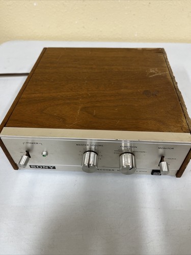 Sony SQ Decoder Modello a Stato Solido SQD-1000 TESTATO E FUNZIONANTE - Foto 5 di 11