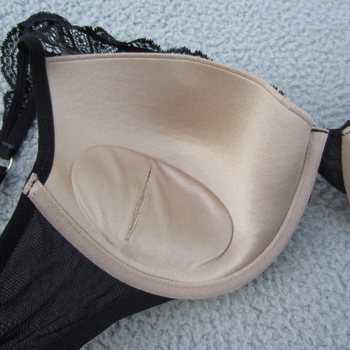 Third Love Bras 24/7 Lace Contour Plunge 34E Black Sexy Removeable Pads comfort - Picture 9 of 12
