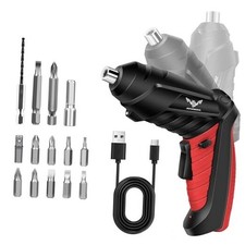 Electric Screwdriver Cordless 3.6V Small Power Drill Set 3Nm Max Torque 14 in 1
