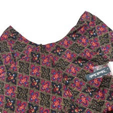 Modcloth size Medium long sleeve sheath shift dress bell sleeves low scoop back