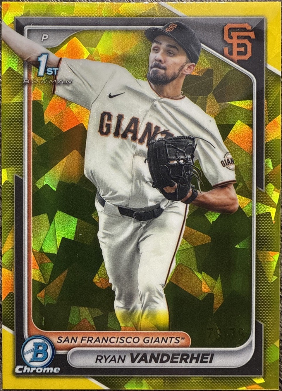 2024 Bowman Sapphire Edition - Chrome Prospects Ryan Vanderhei #BCP-15 ...