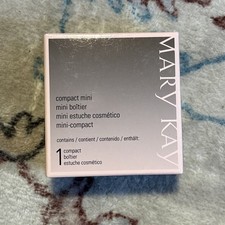 New In Box Empty Mary Kay Refillable Magnetic Mirrored Compact Mini 040752