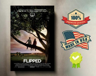 Flipped (2010) 8x12 Metal Movie Poster   