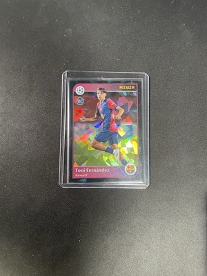 2024-25 Topps Merlin Uefa CC Toni Fernandez #35 Black Refractor RC 2/10