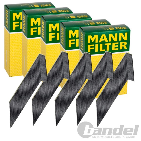 5X Mann-Filter CUK 2940 Innenraumfilter Aktivkohlefilter 5-STÜCK!-image