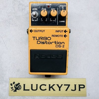 Boss DS-2 Turbo Verzerrung Gitarren-Effekt-Pedal Grundfunktion getestet Taiwan