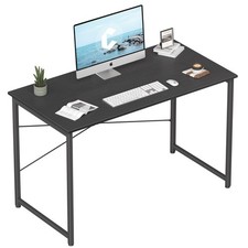 Computer Desk 47" Study Writing Table for Home Office, Modern Simple Style PC...