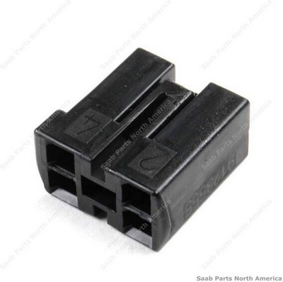 Genuine Saab Rear Connector Housing (4 Pin) For 1999-2002 Saab 9-5 9123555-AR