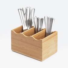 Cal-Mil CalMil 1244 3 Bin Cutlery Organizer