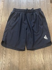 Mens Adidas Shorts Pockets Dark Blue Large 9