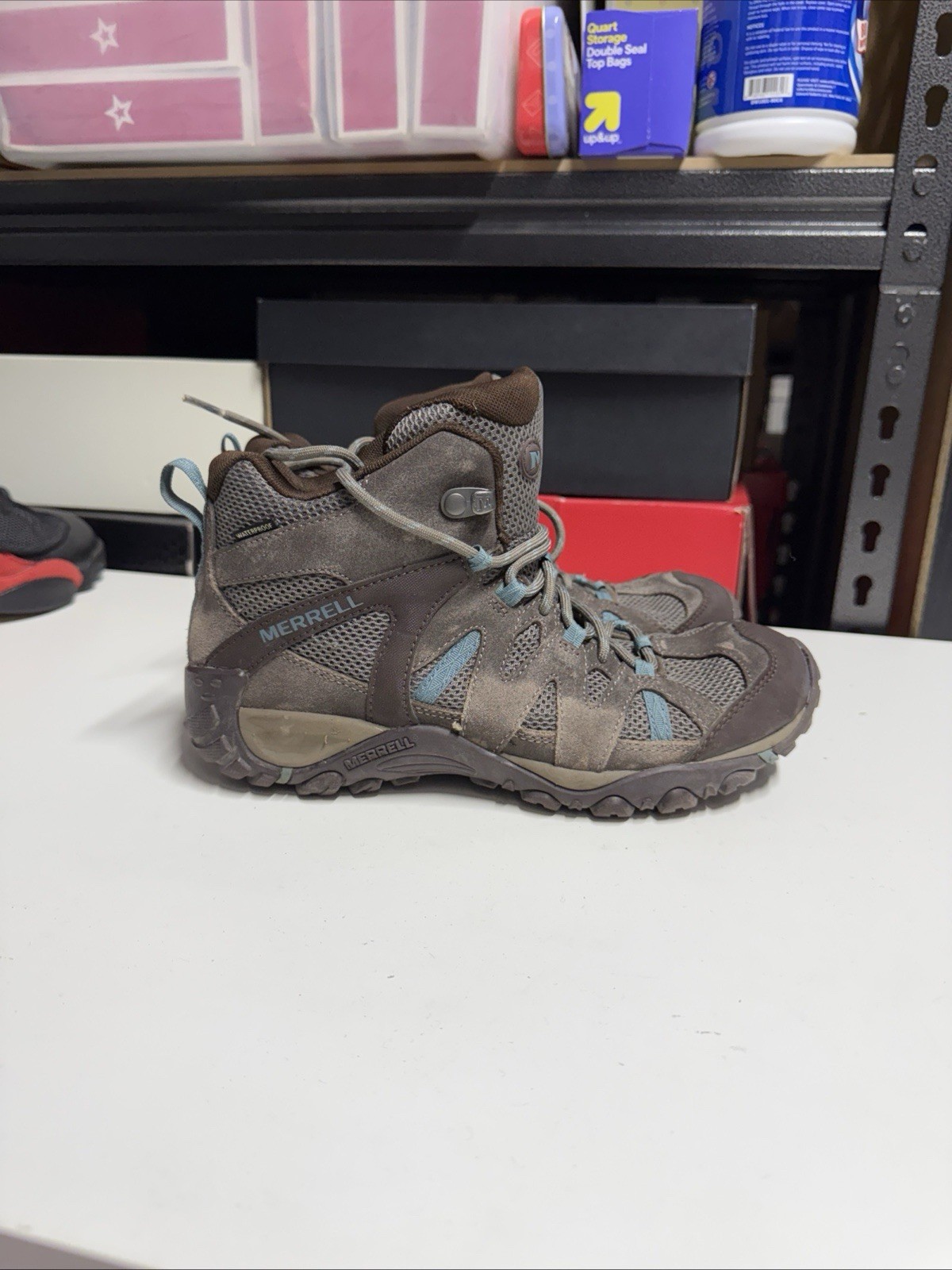 Merrell Bungee Cord scarponi da trekking scarpe trail VIBRAM impermeabili da donna taglia 9