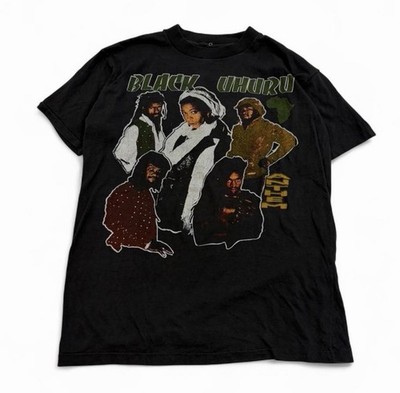 Vintage 1984 Black Uhuru World Tour T Shirt Reggae Concert Tee 80s Mens M RARE