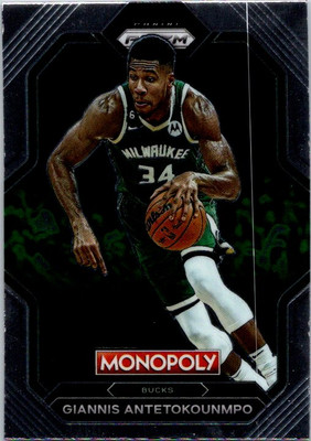2022-23 Panini Prizm Monopoly #PS3 Giannis Antetokounmpo Prizm All-Stars
