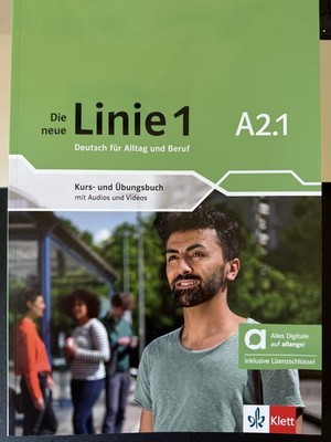 Die neue Linie 1 A2.1  Kurs- und Übungsbuch NEU
