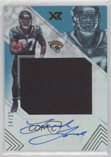 2017 Panini XR Rookie Jumbo Swatch Auto /25 Leonard Fournette #RJA-LF Auto w8t