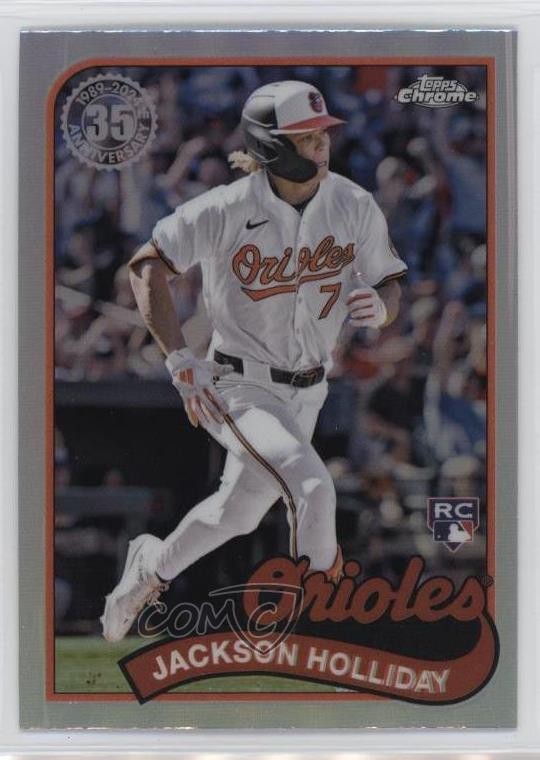 2024 Topps Chrome Update 1989 Topps Baseball Jackson Holliday #89CU-3 12g7