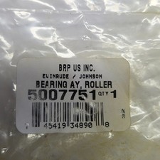 NEW - 5007751 OEM Johnson Evinrude USA made Pinion Roller Bearing 387817 0387817