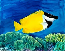 Chris Calle (US,b 1961) watercolor painting 141441