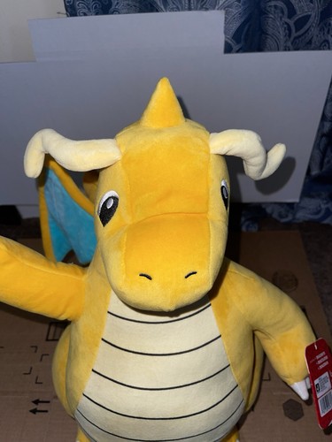 Pokemon Jumbo Limited Edition Nintendo 24" Plush Dragonite Jazwares - Picture 2 of 8