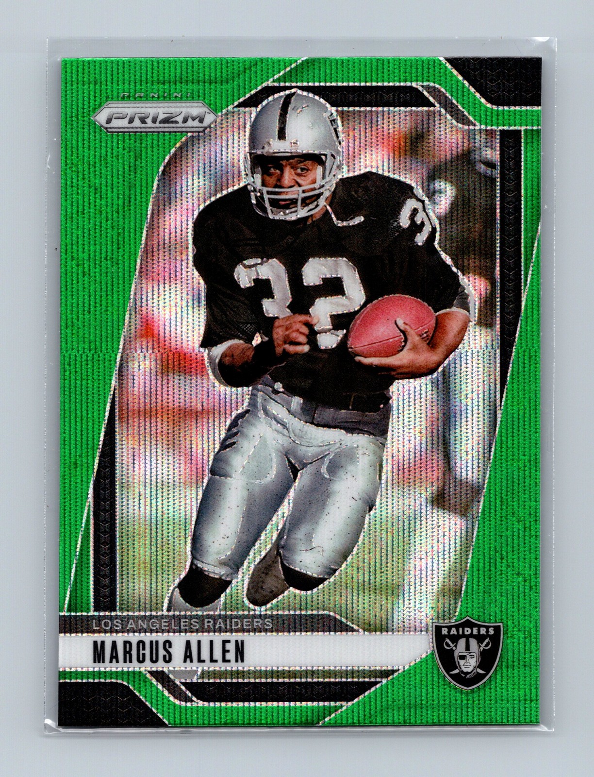 2024 Panini Prizm #155 Marcus Allen Green Wave