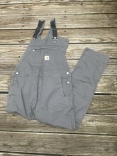 Carhartt Rugged Flex Relaxed Fit Canvas Bib Overall Workwear 102987 Size 38X32