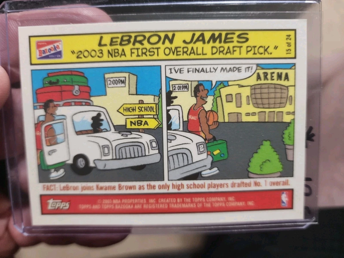 25+ Topps LeBron James Basketball Rookie Sports Trading Cards for