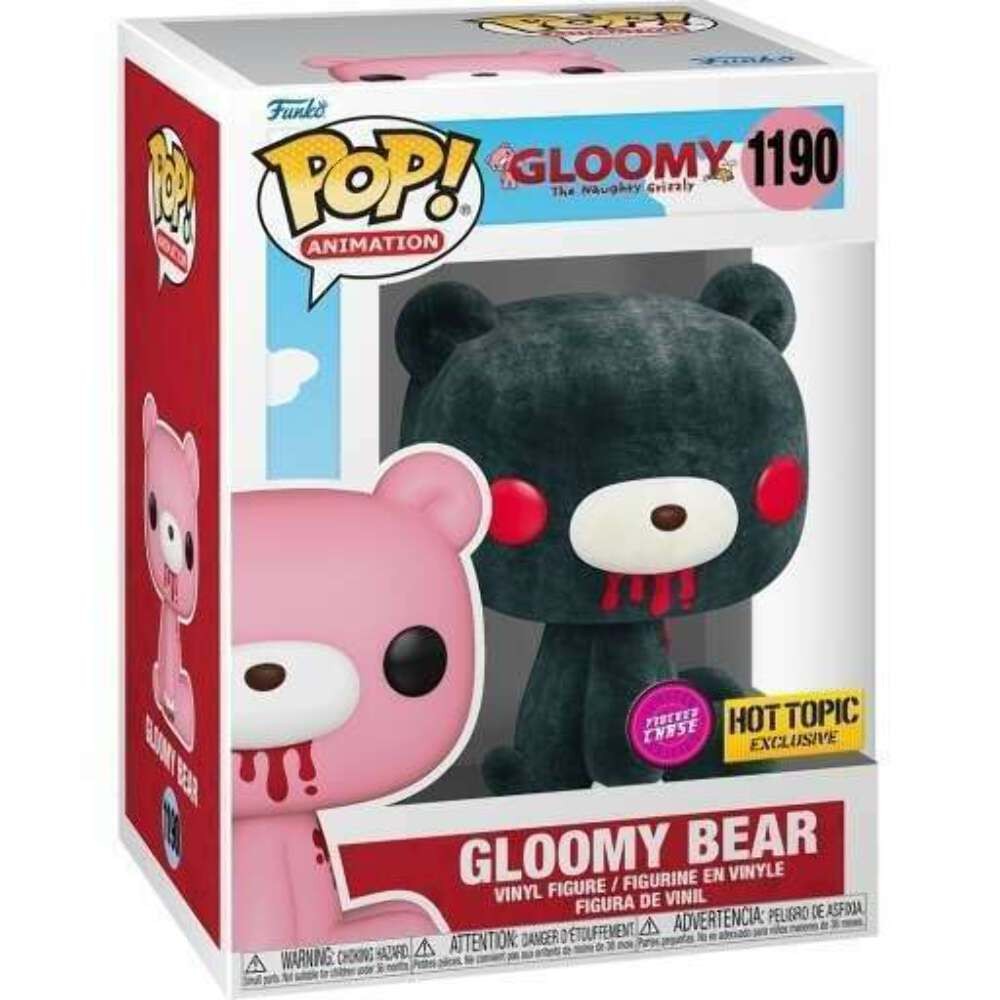 Funko POP! Animation : Gloomy Bear (Flocked)(HotTopic)(CHASE) #1190