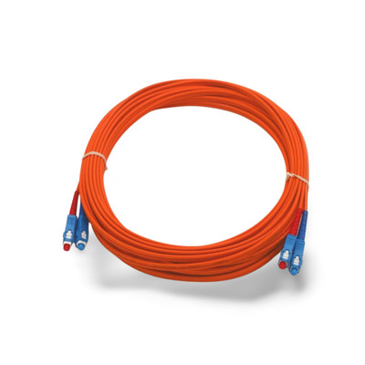 32.8ft SC-SC Fiber Optic 62.5 125UM Duplex Multimode Cable - Orange