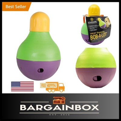 Bob-A-Lot Interactive Dog Toy: Treat Dispenser for All Breeds, Large Size