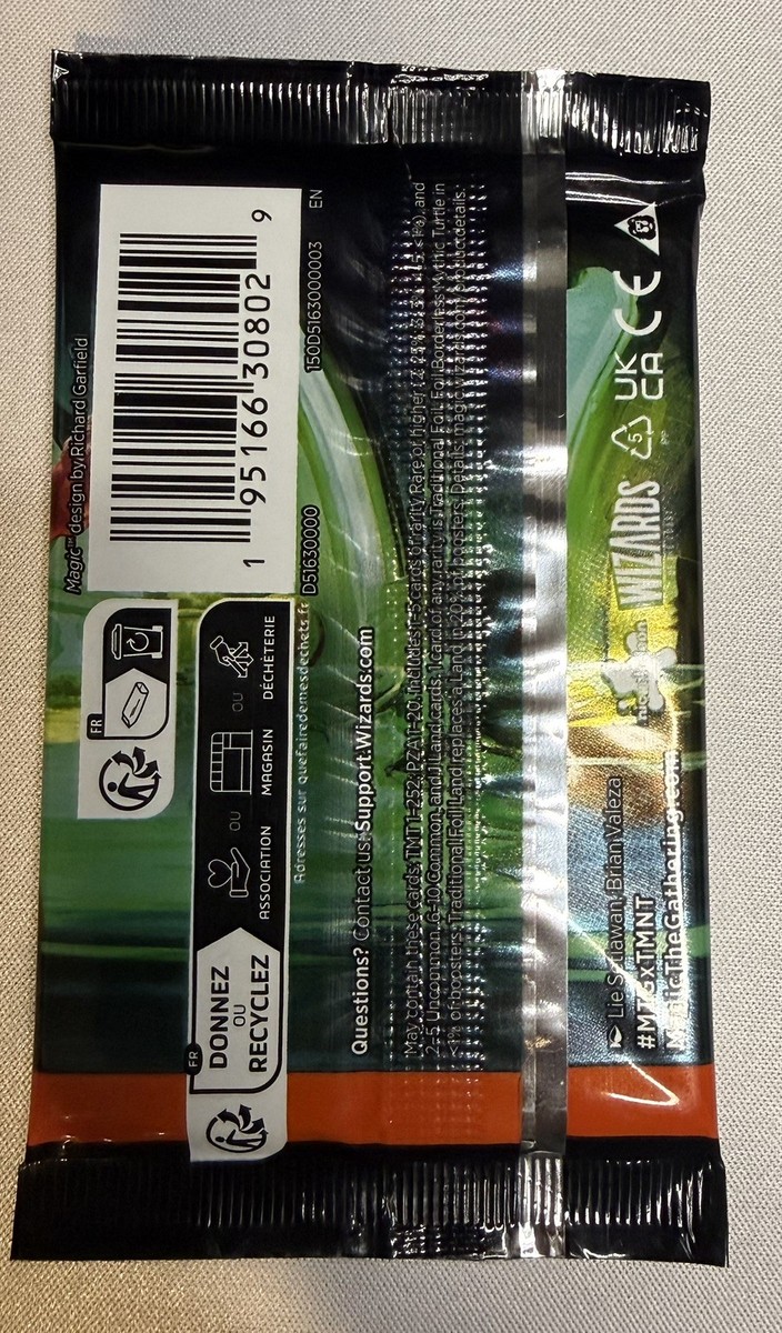 鬼*管様 貝 Kevin Eastman Signed MTG Teenage Mutant Ninja Turtles Booster