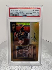 2024 Panini Select Gold /10 Bryce Eldridge Diamond Action Signatures #DAS-BE