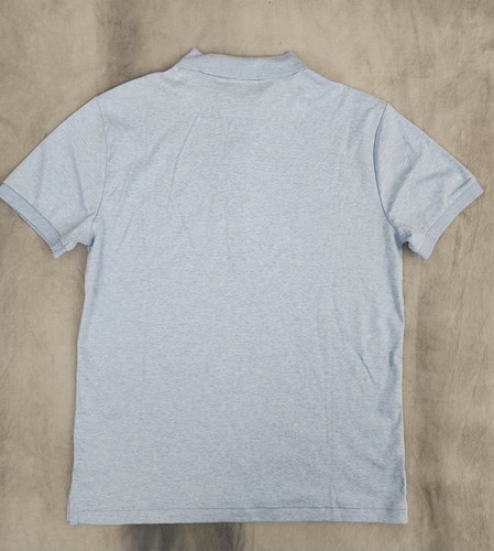 Polo Ralph Lauren Custom Slim Fit Soft Touch Blue Polo Shirt Men's Size Medium - Afbeelding 11 van 11