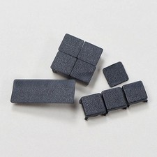 Kunststofffüße Gummiknopf Schraubkappe Abdeckung Ersatz für PS3 Slim 2000 3000