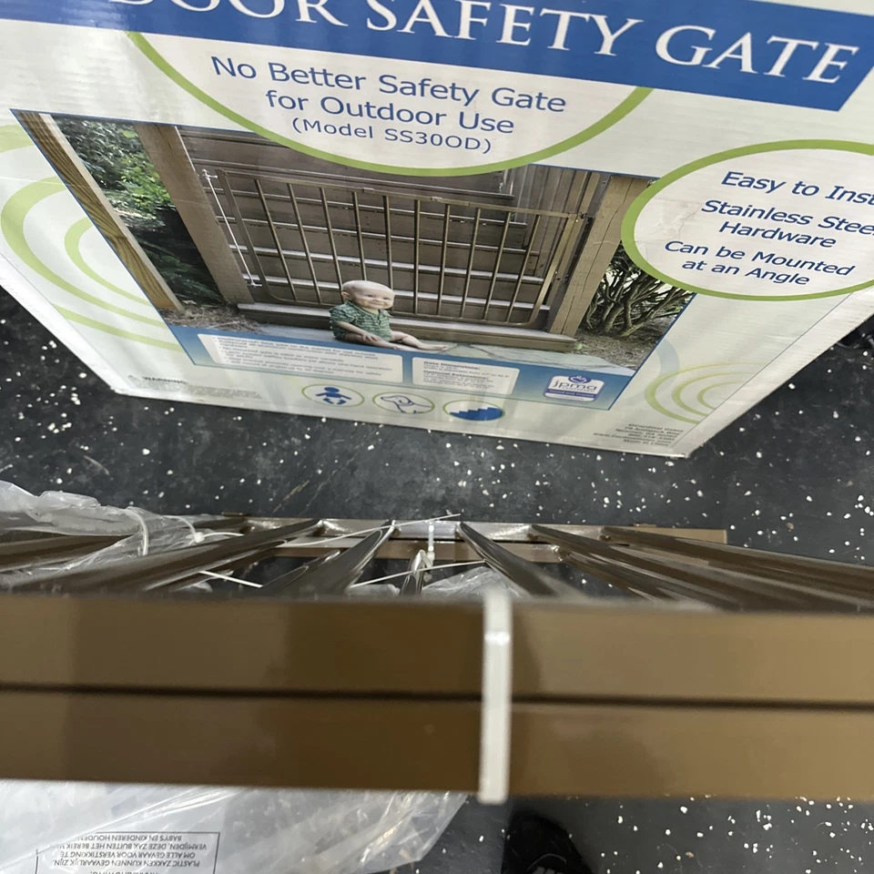 Puerta de seguridad exterior negra SS30OD Cardinal Gates (ver fotos) Foto 4 de 4