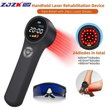 1760mW Deep Tissue Laser Therapy Device Class 3b Home Clinic Pain Relief Red/NIR